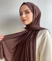 《Miki Xinyuan》เดือนรอมฎอน JerseyScarf ForWomen Shawl ยืดง่าย Hijabs Modal CottonScarves Headscarf ผู้หญิงแอฟริกัน Turban