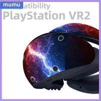 MUMU ชุดเต็มรูปแบบ ดีไอวาย สำหรับ VR2 ตกแต่งคอนโซลเกม รูปลอกติดผนัง แผ่นปิดผิว สติกเกอร์ติดผนัง