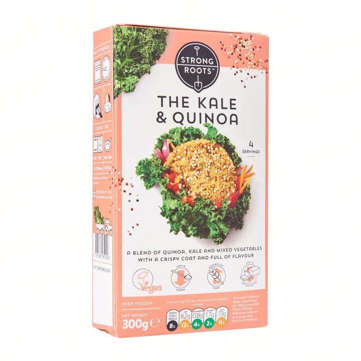 Strong Roots PlantBased Kale & Quinoa Burger Frozen Lazada Singapore
