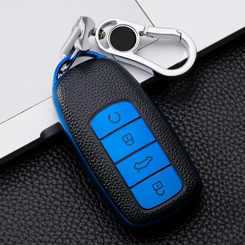 4 Button TPU Car Key Case Cover For Chery Tiggo 8 PLUS 8 Pro 7 Pro Arrizo 5  PLUS 2021 Car Holder Bag Styling Accessories