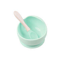 Silicone Baby Feeding Set Babies Food Supplement Bowl Food-grade Anti-drop Children Tableware