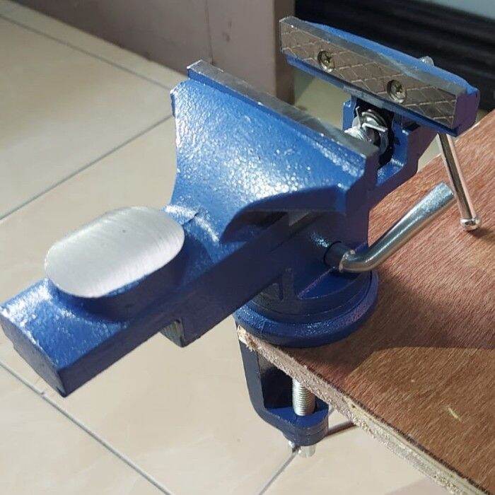 Ragum meja Anvil 70mm Klem penjepit 3