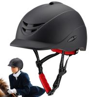 ❀✉☊ UltraLight Adults Childrens Equestrian Helmet Adjustable Riding Helmet Knight Hat Horse Riding Safety Protective Hat For Teen