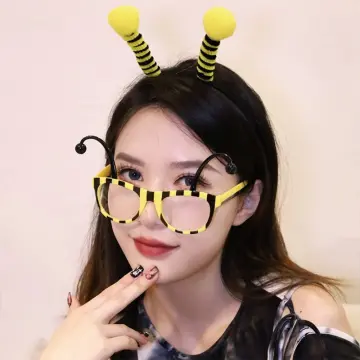 Bee Costume Accessories for Women - Bee Wings, Antenna and Glasses