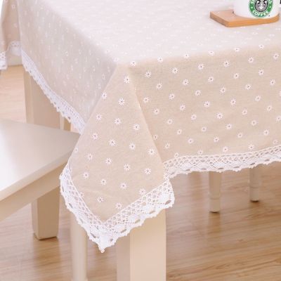Nordic Grid Lattice Tablecloth Cotton and Linen Table Cloth Modern Minimalist Rectangle Decorative Towel Desk Coffee Table Cover Small Fresh Lace Desk Cover 30x60cm40x60cm60x60cm