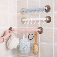 Self-Adhesive Punch-free Towel Hanger Adjustable Hook Bathroom Organizer Wall Mounted Towel Clothes Storage Racks Kitchen Sticky Hook