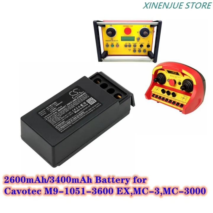 Crane Remote Control Battery 7.4V/2600mAh/3400mAh M510513600 for