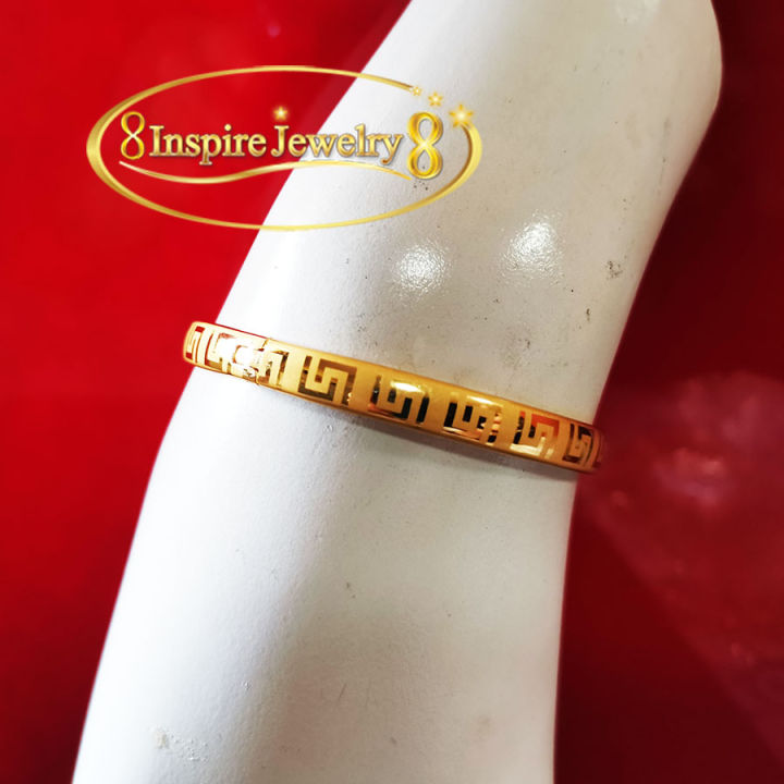 inspire-jewelry-กำไลพลอย-กำไลเพชร-กำไลทอง-gold-plated-white-gold-plated