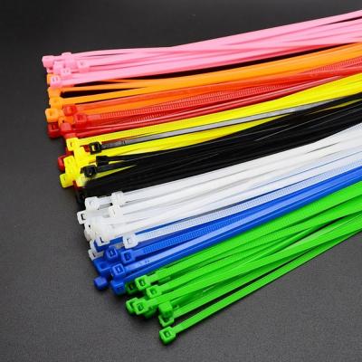100Pcs 150mm Durable Self-Locking Fireproof Nylon Cable Ties Binding Wrap Straps