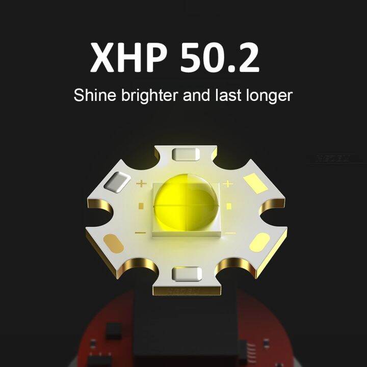 มินิที่มีประสิทธิภาพ-led-ไฟฉาย-xhp50-2แบบชาร์จยุทธวิธีไฟฉายแสงพลังงานสูงไฟฉาย18650ตั้งแคมป์มือโคมไฟ-usb-โคมไฟ