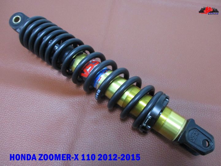 honda-zoomer-x-110-year-2012-2015-yss-rear-shock-gold-spring-black-1-pc-โช๊คอัพ-โช๊คหลัง-กระบอกทอง-สปริงดำ-1-ข้าง