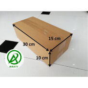 Thùng hộp giấy carton đóng gói hàng kích thước 30 15 10