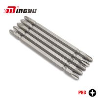 [Hot K] 5Pcs 110Mm ยาวพิเศษ PH1 PH3 T15 T20ข้อต่อไขควงชุด1/4 "Shank Phillips Torx Double End ชิ้นส่วนสกรูไดรเวอร์สำหรับเครื่องมือมือ