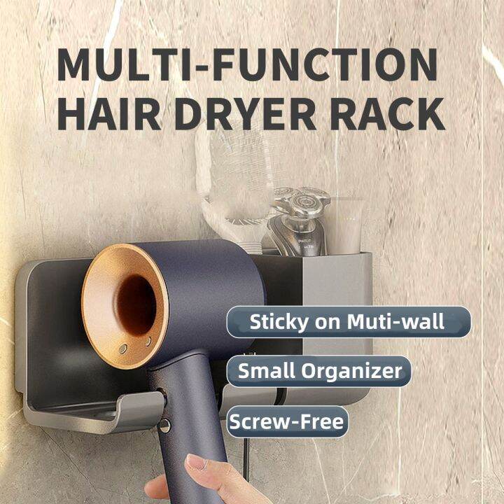 Sticky Hair Dryer Holder Rack hair dryer holder stand hair dryer holder