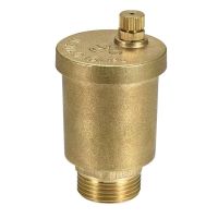 LLJLJ-1pc G3/4 Male Thread Air Vent Valve Brass Air Release Valve Air Bleeder Valve