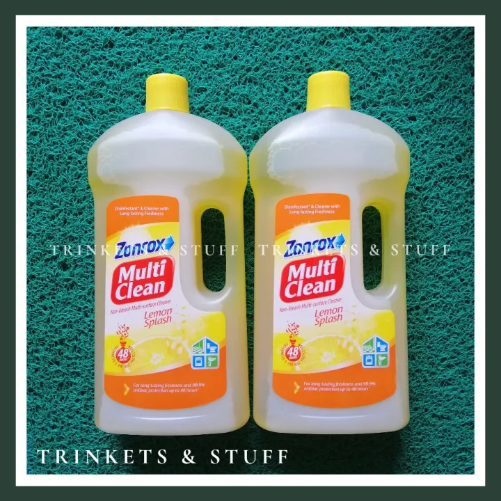 Zonrox Multi Surface Cleaner Lemon Splash (2×900ml) Lazada PH