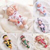 10 zoll Volle Körper Silikon Reborn Babys Puppe Bad Spielzeug Lebensechte Newborn Baby Puppe Bade- und Schlafbegleiterpuppe