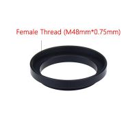 ZZOOI StarDikor M48 To M42 Telescope Adapter Ring Aluminium Alloy  Female Thread T(M48mm*0.75mm) To  Male Thread T2(M42*0.75mm)