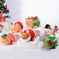 Christmas Bear Plush Doll Cute Cartoon Plush Toy Soft Stuffed Plusies For Children Xmas Gifts Home Decor