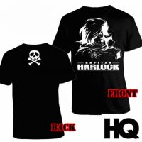 Captain Capitan Harlock Space Pirates T Shirt Maglia Arcadiacartoon T Shirt Men Tshirt Shipping