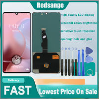 Redsange จอแทนโดยหัวเว่ยแสดงผล OLED P30หน้าจอสัมผัสแอลซีดีประกอบ Digitizer สำหรับหัวเว่ย P30 ELE-L29 ELE-L09 ELE-L04แอลซีดี