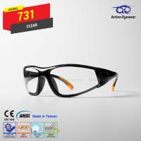 แว่นตานิรภัย แบรนด์ Action Eyewear รุ่น 731 (กันฝ้า 100%) เลนส์ใส - ฟรีซองใส่แว่น