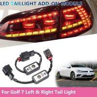 For Golf 7 Dynamic  LED Taillight Add-On Module Cable Wire Harness Turn Signal Indicator Left &amp; Right Tail Light Black 2PcsSignal Light Assemblies Par