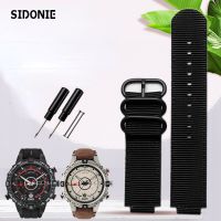 Outdoor Nylon Watchband for Timex Watch Tide Compass T2N721 T2N720 TW2T6300 with Screw Rod and Tools Watch Strap Straps