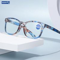 Seemfly Anti-blue Reading Glasses for Women and Men Fashion Pattern Presbyopic Eyewear With Degree 1 1.5 2 2.5 3 3.5 4