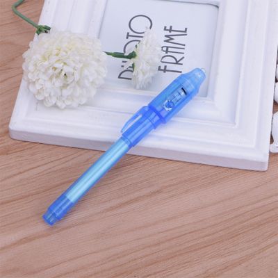 4Pcsset Invisible Ink Pen Built in UV Light For Pen Safety To Use