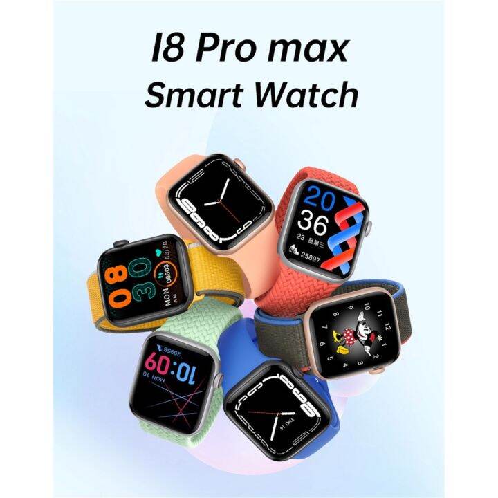 จัดส่งฟรี-cod-2022-original-series-7นาฬิกา-i8-pro-max-smartwatch-กันน้ำ-bluetooth-call-นาฬิกาข้อมือผู้หญิงผู้ชาย-smart-watch