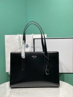 Prada Re-Edition 1995 brushed-leather medium handbag