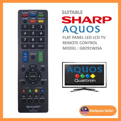Compatible For Sharp Led Lcd Flat Penal Remote Control GB291WJSA