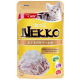 อาหารแมว อาหารเปียก NEKKO เน็กโกะ สูตรปลาทูน่าหน้าปลาข้าวสารในเยลลี่ 70 กรัม 12 ซอง