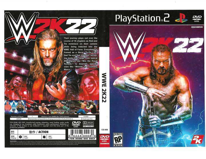 WWE 2K22 But on the PS2? 