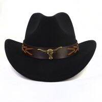 Mens cap cowboy cowgirl hat cow head accessories luxury elegant womens hats jazz country free shipping panama british top hat