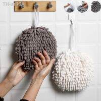 Chenille Wipe Hands Towels Ball Soft Touch Fast Drying Super Absorbent Quick Dry Microfiber Gadget with Hanging Loop Accessories