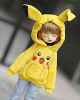 เสื้อผ้าลายการ์ตูนน่ารัก 1 / 6 Sd 1 / 6 Bjd Bikaqiu