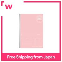 Kokuyo Campus Notebook Study Planner Daily Ruled A5สีชมพูอ่อน No-Y82MD-LP