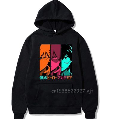 My Hero Academia Hoodies Loose Pullovers Tops Unisex Women Men Funny Graphic Hiphop Fashion Printed Hoodies Size Xxs-4Xl