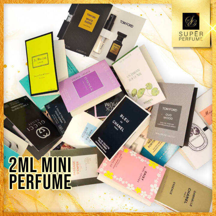Premium Tester Mini Perfume Sample Pocket Perfume 2ml Perfume EDP EDT