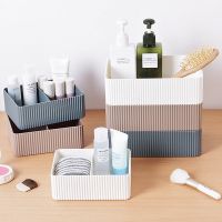 【jw】☒∈✾  Plastic Office Storage Desktop Sundries Makeup Organizer Closet Bin