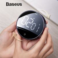 [COD]Baseus LED Digital Kitchen Timer For Cooking Shower Study Stopwatch Alarm Clock ic Electronic Cooking Countdown Time Timer