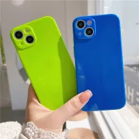 Reno7 SE Neon Fluorescent Jelly Candy Phone Case for Oppo Find X5 X3 X2 Neo Reno5 Pro 6 5z 4Z 7 Lite Bright Glossy Plain Cover Phone Cases