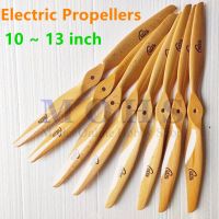 2pcs/lot wood props electric propeller 10 11 12 13 inch RC model beech wooden propellers  electric aircraft airplane props Fishing Reels