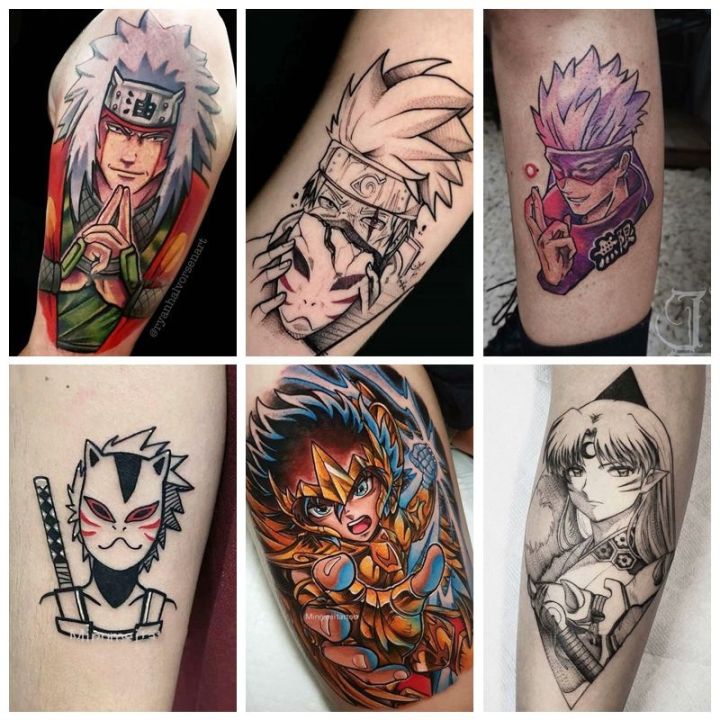 Shop your favourite anime temporary tattoos at sagacity