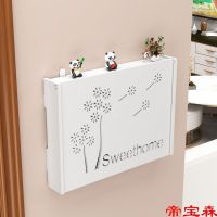 [COD] Turn up the meter box wall decoration painting multimedia switch distribution hanging storage shelf