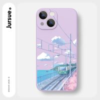 Ready Stock! JURSUE เคสไอโฟน เคสซิลิโคนนุ่มขอบเหลี่ยมกันกระแทกน่ารักตลก เคสโทรศัพท์ Compatible for iPhone 13 12 11 Pro Max SE 2020 X XR XS 8 7 6 6S Plus พลัส Y16230