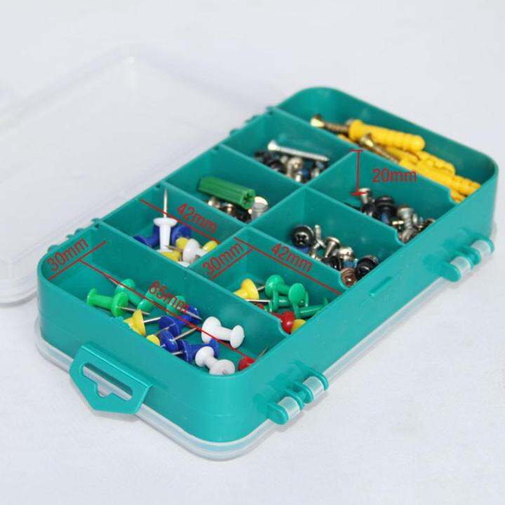 penggong-13-grids-tool-box-double-side-toolbox-organizer-storage-box-multifunction-tool-case-for-small-components