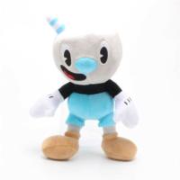 【Ready Stock COD】25cm Cuphead Game Plush Doll Soft Stuffed Cuphead &amp; Mugman Mecup And Brocup kids Gift